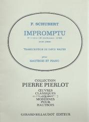 Schubert, Franz: Impromptu no.3 op.142 D935 pour piano pour hautbois et piano 