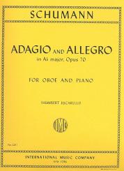 Schumann, Robert: Adagio and Allegro a flat major op.70 for oboe and piano 