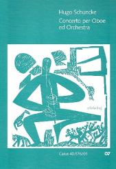 Schuncke, Hugo: Concerto per oboe ed orchestra Partitur 