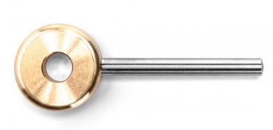 Lever handle for profiling machine 