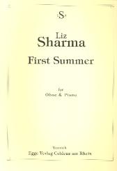 Sharma, Liz: First Summer für Oboe und Klavier 