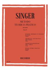 Singer, Sigismondo: Metodo teorico - pratico parte 4: per oboe 