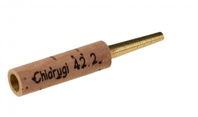 Tube pour hautbois : Chiarugi 2, laiton - 42mm 