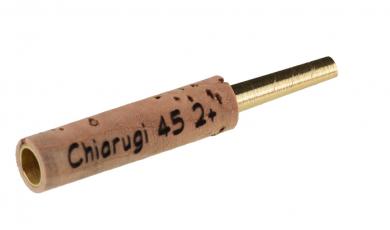 Oboe staple: Chiarugi 2+, brass - 45mm 
