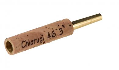 Tudel para oboe: Chiarugi Modelo 3, latón - 46mm 