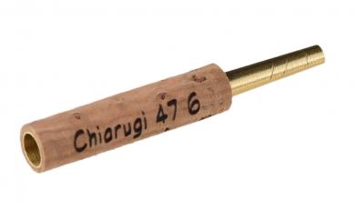 Tudel para oboe: Chiarugi Modelo 6, latón - 47mm 