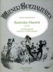 Strauß, Johann (Vater): Radetzky-Marsch op.228 für Flöte, Oboe, Klarinette, Horn und Fagott 