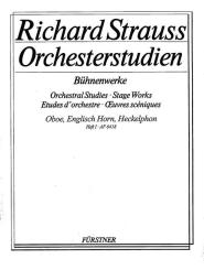 Strauss, Richard: Orchesterstudien aus seinen Bühnenwerken Band 1 für Oboe 