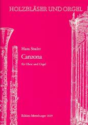 Studer, Hans: Canzona für Oboe und Orgel  