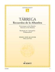 Tárrega Eixea, Francisco: Recuerdos de la Alhambra für Oboe und Klavier 