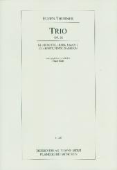 Thurner, Friedrich Eugen: Trio op.56 für Oboe, Klarinette und Fagott, Stimmen 