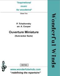 Tschaikowsky, Peter Iljitsch: Ouverture Miniature from 'The Nutcracker' for 2 oboes and cor anglais, score and parts 