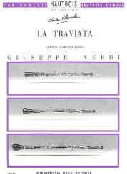 Verdi, Giuseppe: La Traviata (Auszüge) für Oboe, Klarinette und Fagott, Partitur und Stimmen 
