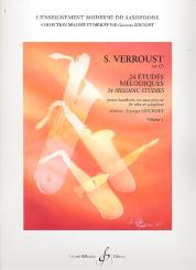 Verroust, Stanislas: 24 études mélodiques op.65 vol.1 (nos.1-24) pour hautbois ou saxophone 
