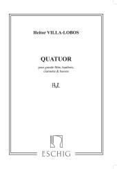 Villa-Lobos, Heitor: Quatuor pour flûte, hautbois, clarinette et basson, 4 Stimmen 