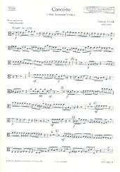 Vivaldi, Antonio: Konzert a-Moll RV461 für Oboe, Streicher und Bc, Viola 