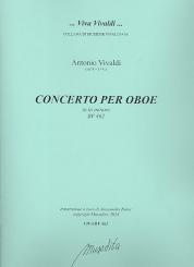 Vivaldi, Antonio: Konzert a-Moll RV462 für Oboe und Streicher, Partitur und Stimmen (Bc nicht ausgesetzt) (Streicher 1-1-1-1) 