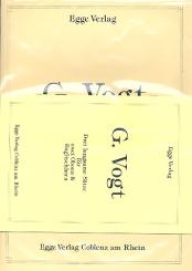 Vogt, Gustave: 3 langsame Sätze  für 2 Oboen und Englischhorn, Partitur und Stimmen 