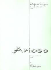 Wagner, Wolfram: Arioso (1993) für Oboe und Harfe 