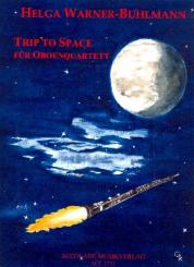 Warner-Buhlmann, Helga: Trip to Space für 3 Oboen und Englischhorn, Partitur und Stimmen 