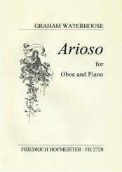 Waterhouse, Graham: Arioso für Oboe und Klavier  