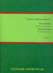 Widor, Charles Marie Jean Albert: 3 Stücke für Oboe und Klavier 