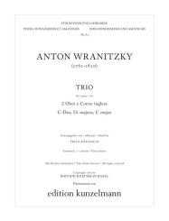 Wranitzky, Anton: Trio C-Dur für 2 Oboen und Englischhorn, Stimmen 