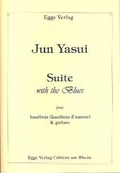 Yasui, Jun: Suite with the Blues für Oboe und Gitarre 2 Spielpartituren 
