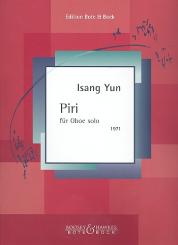 Yun, Isang: Piri für Oboe solo  