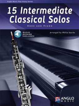 15 intermediate classical Solos (+Online Audio) for oboe and piano 