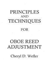 Oboe reed adjustment 