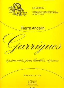 Ancelin, Pierre: Garrigues pour hautbois et piano 