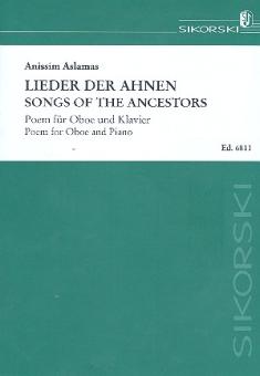 Aslamas,  Anissim: Lieder der Ahnen für Oboe und Klavier 