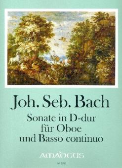 Bach, Johann Sebastian: Sonate D-Dur BWV1035 für Oboe und Bc 