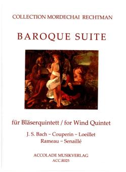 Baroque Suite für Flöte, Oboe, Klarinette, Horn und Fagott, Partitur und Stimmen 