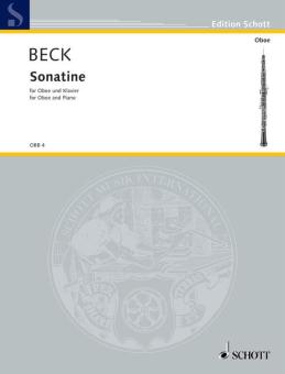 Beck, Conrad Arthur: Sonatine für Oboe und Klavier 