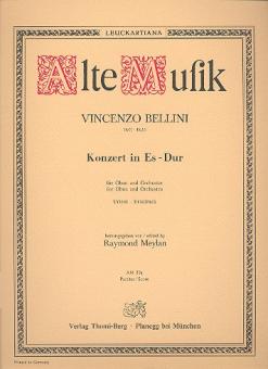 Bellini, Vincenzo: Konzert Es-Dur für Oboe und Orchester, Partitur 