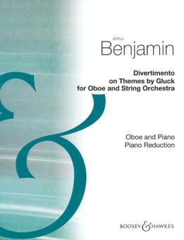 Benjamin, Arthur L.: Divertimento für Oboe und Klavier, Klavierauszug mit Solostimme 