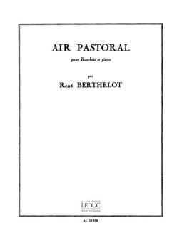 Berthelot, René: Air pastoral pour hautbois et piano  