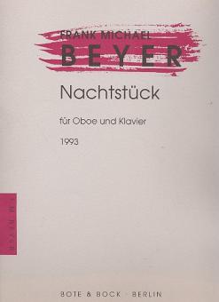Beyer, Frank Michael: Nachtstück für Oboe und Klavier 