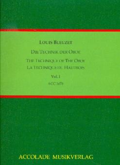 Bleuzet, Louis: Die Technik der Oboe Band 1 (dt/frz/en)  
