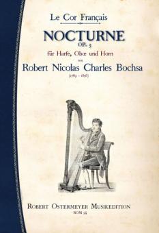Bochsa, Robert Nicolas-Charles: Nocturne op.3 für Horn, Oboe und Harfe, Stimmen 