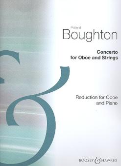 Boughton, Rutland: Konzert für Oboe und Streichorchester für Oboe und Klavier 