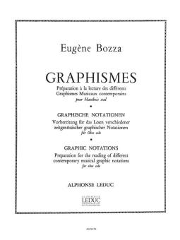 Bozza, Eugène: Graphismes pour oboe seul  