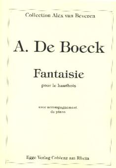 De Boeck, Auguste: Fantaisie für Oboe und Klavier  