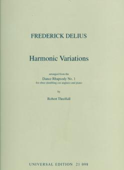 Delius, Frederick: Harmonic Variations from the Dance Rhapsody no.1 for oboe and piano, oboe and piano 