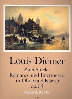 Diémer, Louis: 2 Stücke op.35 für Oboe und Klavier 
