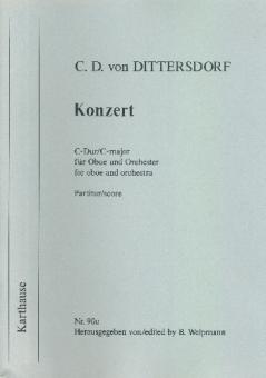Ditters von Dittersdorf, Karl: Konzert C-Dur für Oboe und Orchester, Partitur 