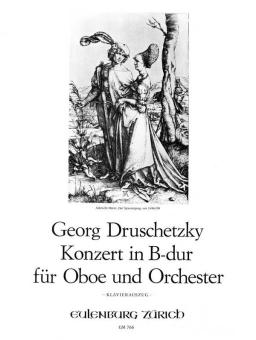 Druschetzky, Georg: Konzert B-Dur für Oboe und Orchester für Oboe und Klavier 