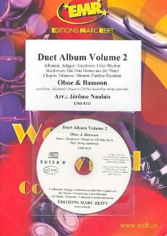 Duet Album vol.2 (+CD) for oboe and bassoon (piano/keyboard/organ ad lib) 